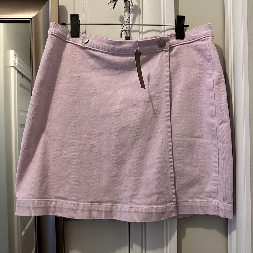 J. Crew Lavender wrap skirt